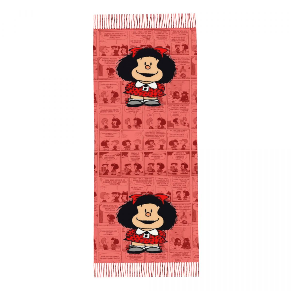 Women's Tassel Scarf Mafaldas  - огляд і ціна Pashmina Wrap Large