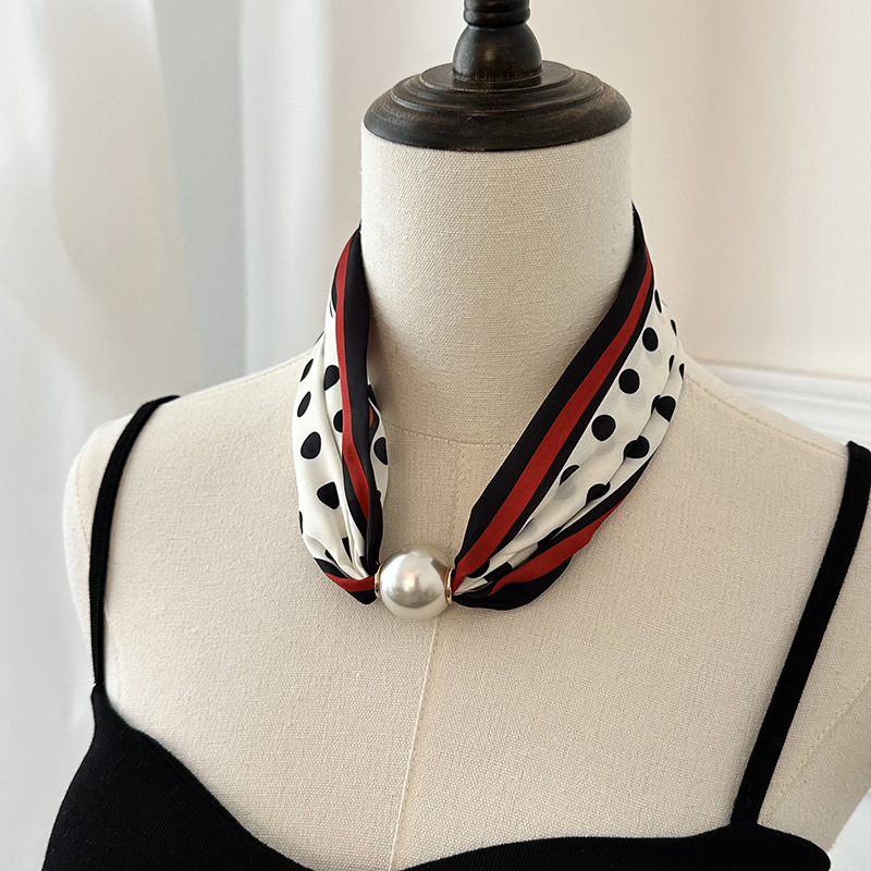 Printed Silk Scarf with Magnet - огляд і ціна Silk Neck Scarf