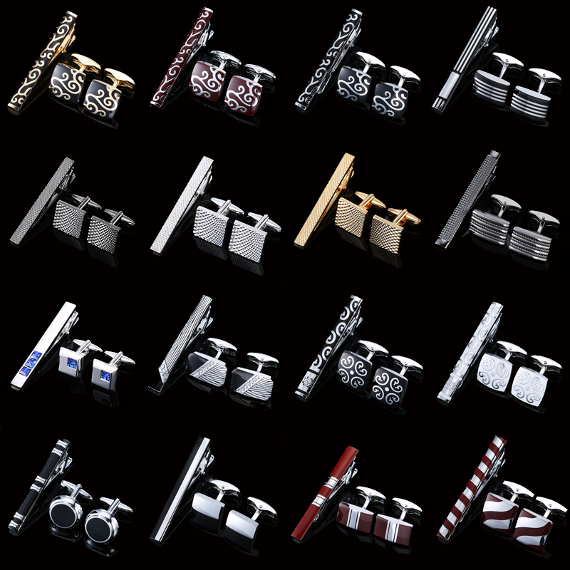 High quality cuff and tie clip - огляд і ціна Tie Bar Set Gift