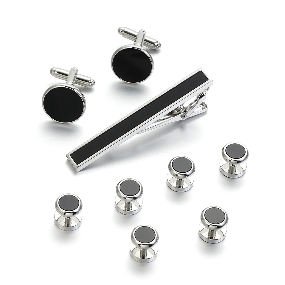 VAGULA 9 PCS Tie bar Cuff link - огляд і ціна Tie Bar Set Gift