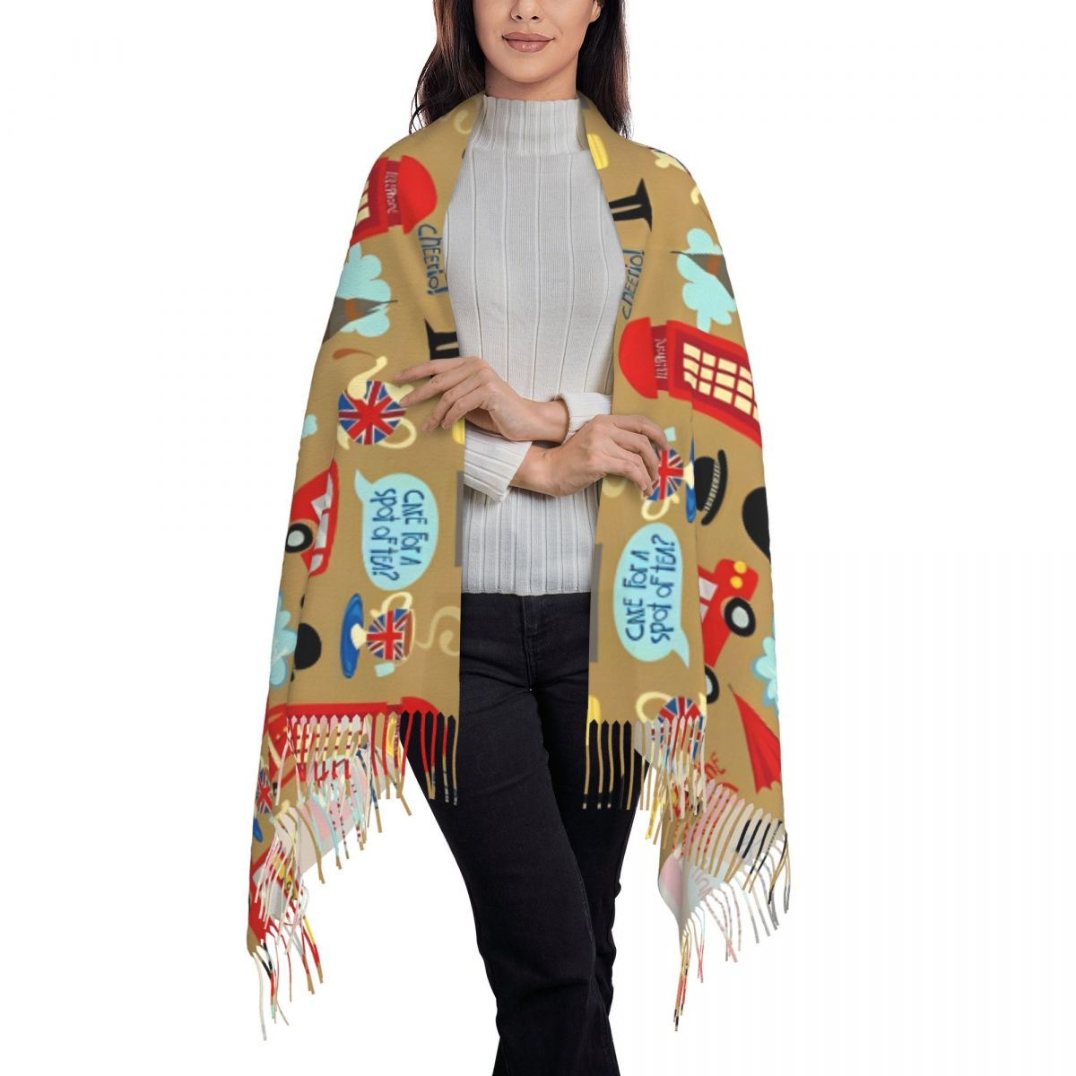 Enchanted London Scarf for Wom - огляд і ціна Pashmina Wrap Large