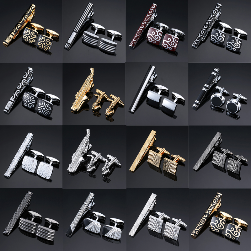 High Quality Cuff links neckti - огляд і ціна Tie Bar Set Gift