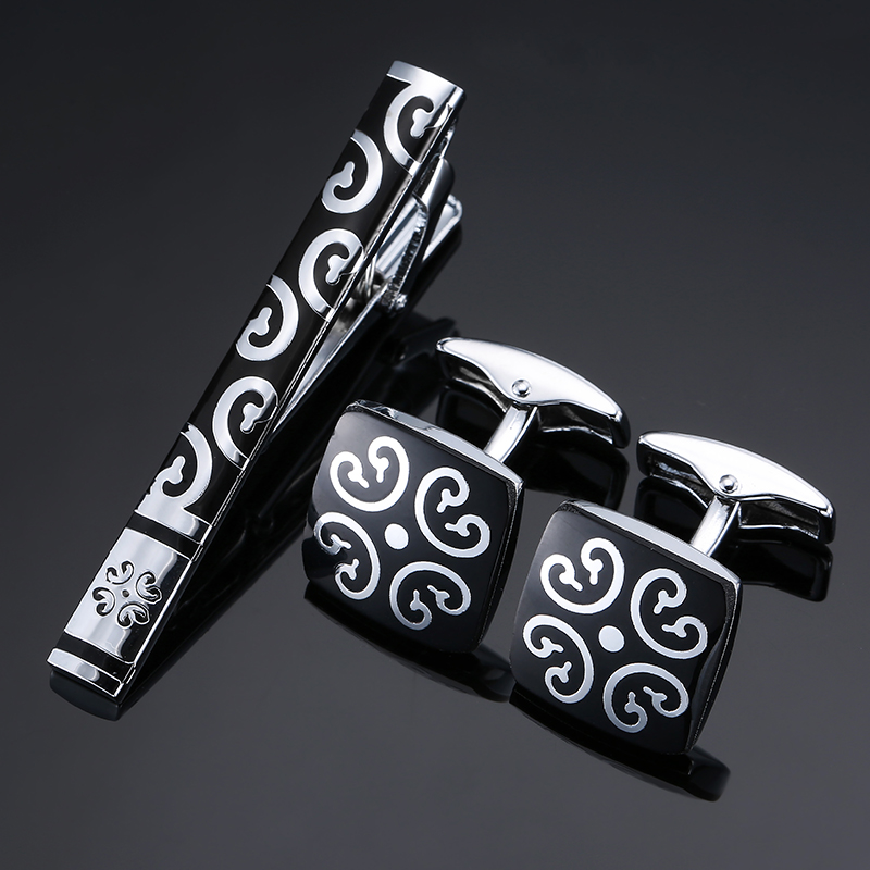 High Quality Cuff links neckti - огляд і ціна Tie Bar Set Gift